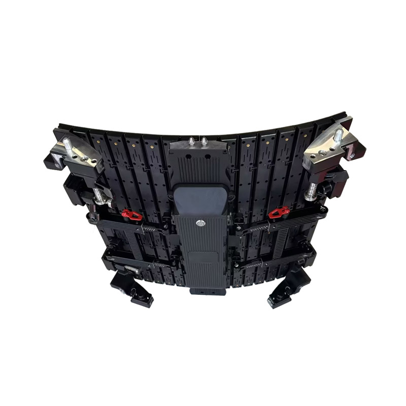 High Brightness Curved Flexible LED Rental Screen for Stages