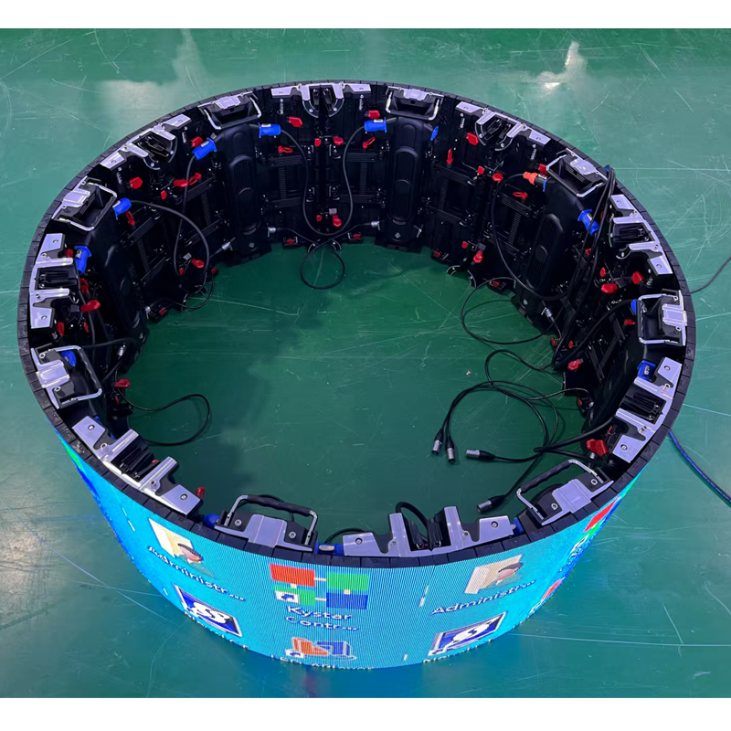 Seamless Flexible LED Rental Screen for Immersive Experiences