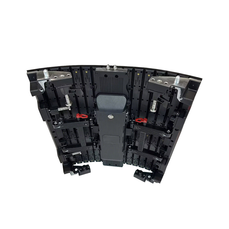 High Brightness Curved Flexible LED Rental Screen for Stages