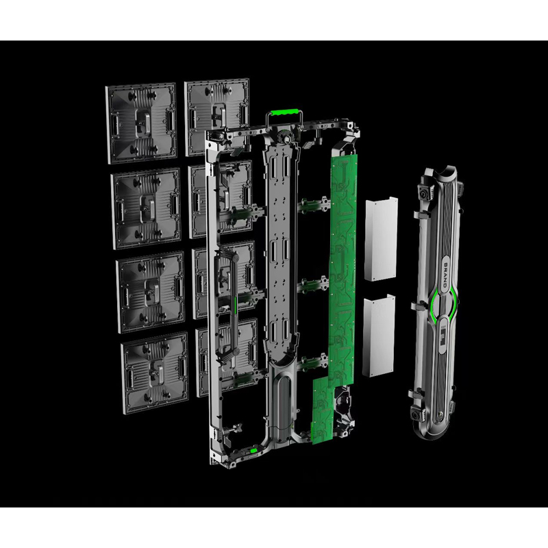 Lightweight Front Access Maintenance Rental LED Screen- Portable & Convenient